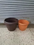Sunny Siesta Plastic Flower Pots - 2