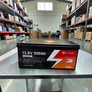 2.56kWh LiFePO4 Solar Energy Storage Battery 12.8V 200Ah