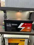 2.56kWh LiFePO4 Solar Energy Storage Battery 12.8V 200Ah - 2