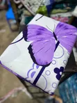 Simple Butter Bedsheet 6x6 Purple - 1