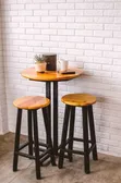 Wood-Mode Modern Bar Chairs - 1