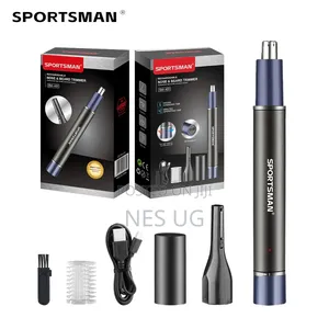 Sportsman SM-431 Rechargeable 2-in-1 Nose & Beard Trimmer