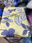 Simple Leafy Bedsheets 6x6 Purple - 1