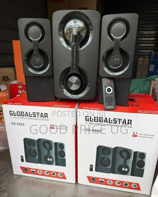 Globalstar GS-5502 2.1 Multimedia Speaker System - 1