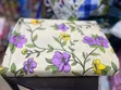 Simple Leafy Bedsheets 6x6 Cream - 2