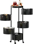 5-Layer Rotating Vegetable Storage Rack - 1