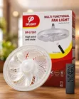 DPLIGHT Multifunctional LED Fan Light with Remote - B22 Ceiling Bulb - 2