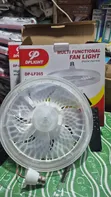 DPLIGHT Multifunctional LED Fan Light with Remote - B22 Ceiling Bulb - 3