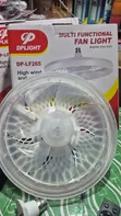 DPLIGHT Multifunctional LED Fan Light with Remote - B22 Ceiling Bulb - 4