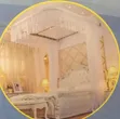 Wall Mount Mosquito Net - King Size - 2