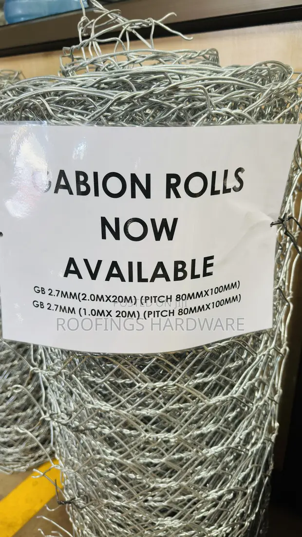 Gabion Rolls for Soil Stabilization - 1