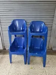 Echopod Plastic Garden Chairs (Brand New) - 1