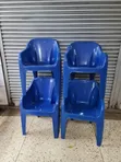 Echopod Plastic Garden Chairs (Brand New) - 2