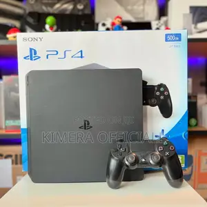 PS4 Slim Console with 12 Games & 2 Controllers