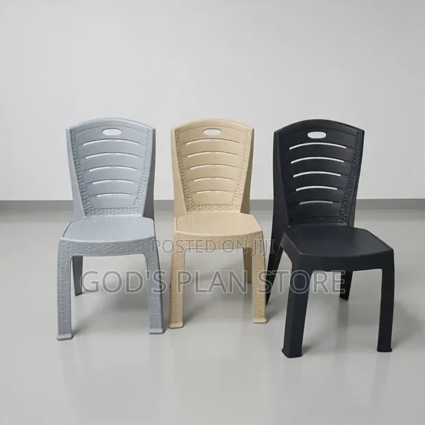 Caspian Plastic Chairs - Brand New - 1