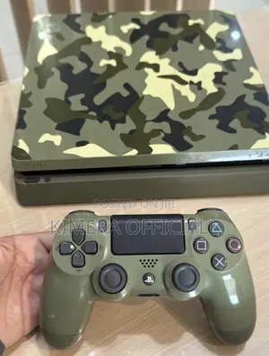 PS4 Slim Console with 12 Games and 2 Controllers