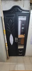Wood-Mode 3-Door Wardrobe - Black - 1