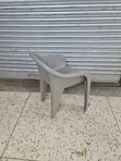 Gray Diamond Back Plastic Chairs - 3