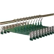 Pack of 10 Trouser & Skirt Clip Hangers (30cm) - 1