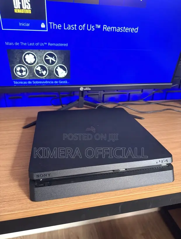 PS4 Slim Console with 12 Games & 2 Controllers - 1