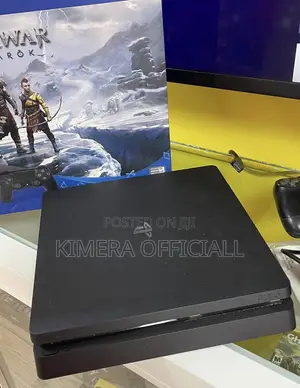 PS4 Slim Console with 12 Games & 2 Controllers
