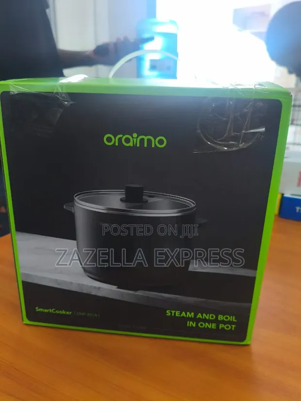Oraimo 2-in-1 Electric Cooker: Boil & Steam - 1