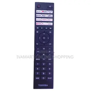 Toshiba Smart TV Remote with Dedicated App Buttons