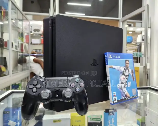 PS4 Slim Console with 12 Games & 2 Controllers - 1