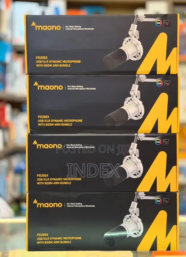 Maono PD200X USB/XLR Dynamic Microphone Bundle - 1