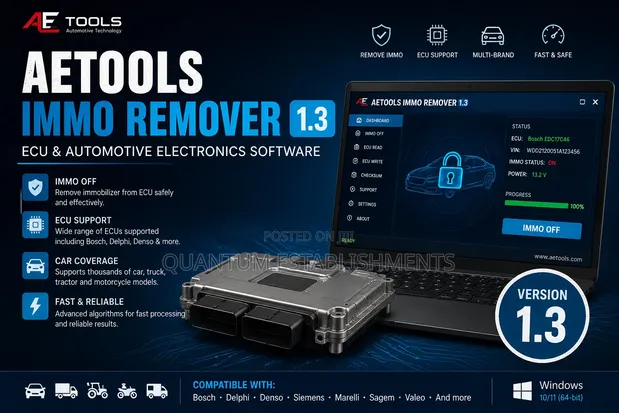 AETools Immo Remover 1.3 ECU Software - 1