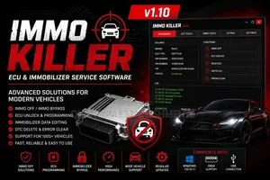 IMMO KILLER v1.10 ECU and Immobilizer Service Software