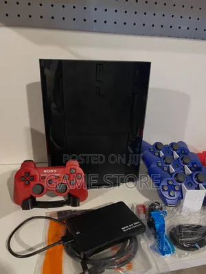 PS3 Super Slim Console with 15 Games & 2 Controllers