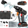 6-in-1 Cordless Pressure Washer with 2 Batteries - 1