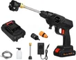 6-in-1 Cordless Pressure Washer with 2 Batteries - 2