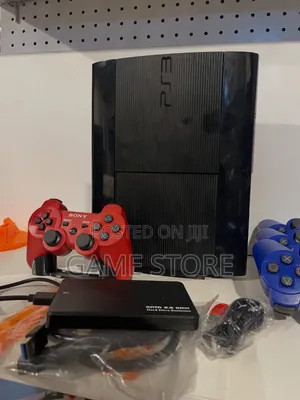 Playstation 3 (PS3) Super Slim with 15 Games & 2 Controllers