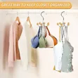 2 Pack CENELO 360° Swivel Hanger Hooks for Closet Organization - 2