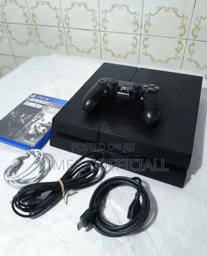 PS4 Standard Console with 12 Games & 2 Controllers