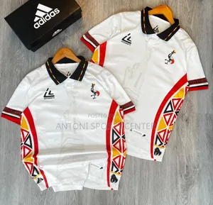 Vintage Uganda Cranes White Jersey