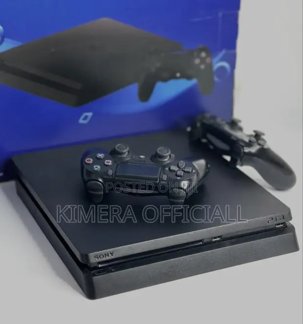 PS4 Slim Console with 12 Games & 2 Controllers - 1