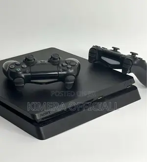 PS4 Slim Console with 12 Games & 2 Controllers