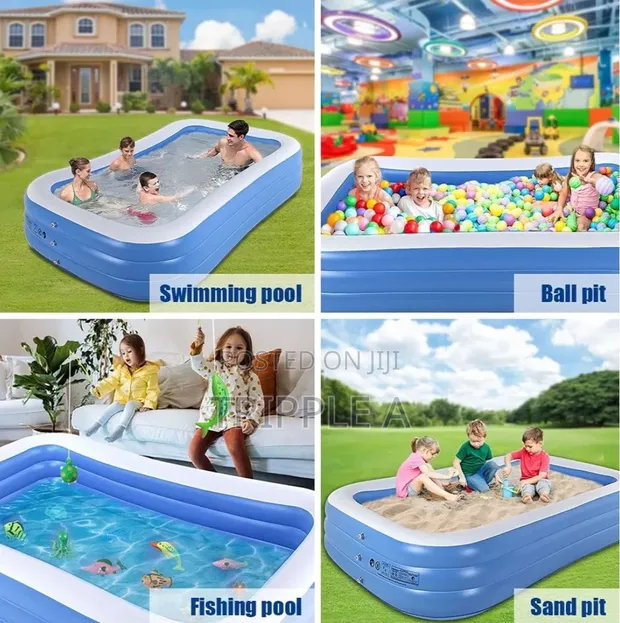 Miss and Chief Inflatable Swimming Pool - 1