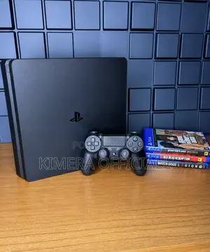 PS4 Slim Console with 12 Games & 2 Controllers