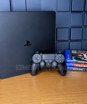PS4 Slim Console with 12 Games & 2 Controllers