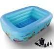 Brand New 3-Ring Rectangular Kids Pool - 2