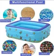 Brand New 3-Ring Rectangular Kids Pool - 3