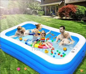 Seasonic Inflatable Swimming Pool with Pump