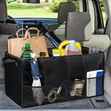 Black Foldable Trunk Organizer - 1