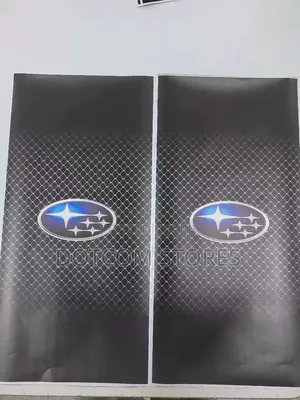 Pair of Toyota Window Pillar Stickers (Mesh Pattern)