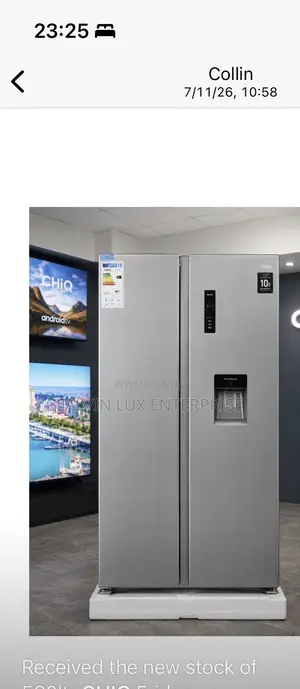 Chigo Side by Side Refrigerator 560L Frost Free with Dispenser