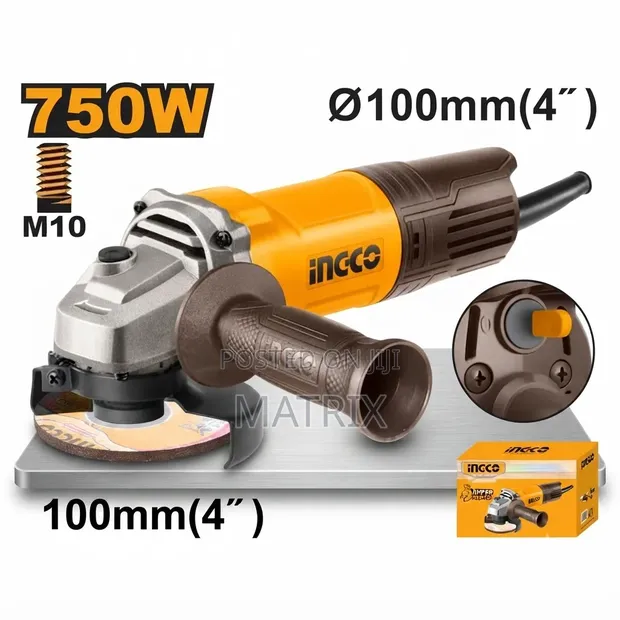 Ingco Angle Grinder 750W - 1